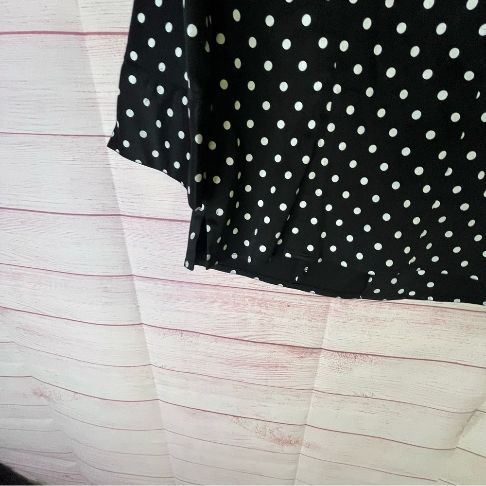 Pendleton Black White Polka Dot Button Down Shirt Size‎ Medium - Picture 5 of 6
